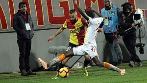 Göztepe tek golle Galatasaray'a boyun eğdi