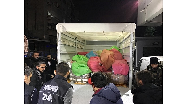 İzmir’deki uyuşturucu operasyonunda 18 tutuklama