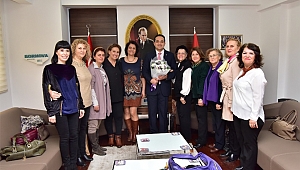 Kadınlardan Başkan Olgun Atila’ya teşekkür