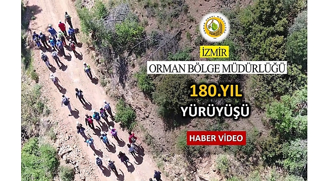 İzmir’de 180.Yıl Doğa Yürüyüşü Gerçekleştirildi