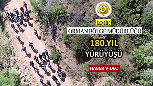 İzmir’de 180.Yıl Doğa Yürüyüşü Gerçekleştirildi