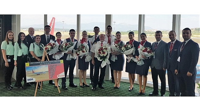 Corendon Airlines İzmir Uçuşlarına Başladı