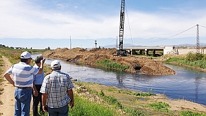 K. Menderes’e taşkın operasyonu