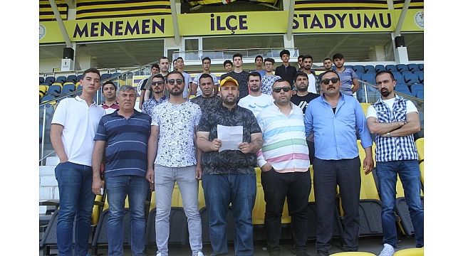 Menemenspor’dan kayyum tepkisi