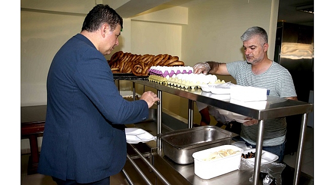 Tugay’dan sabah mesaisi