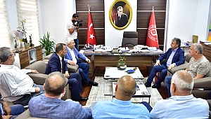 Tuncay Özkan’ın ilk ilçe ziyareti Bornova’ya