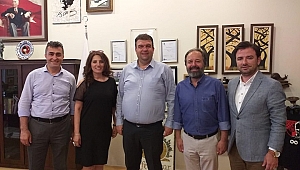 Türsab Ege Btk'dan Başkan Oran Ve Başkan Yetişkin’e Ziyaret