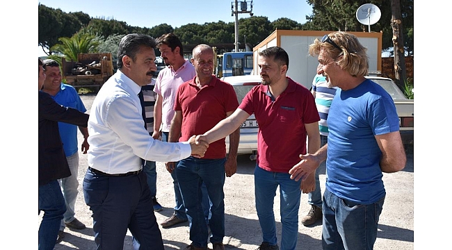 Başkan Kırgöz’den Sabah Mesaisi