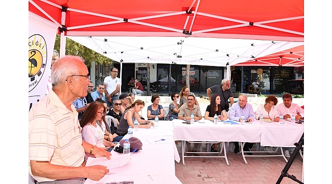 Çiğli Belediye Başkan Yardımcılarından “Mahalle Çalıştayları”