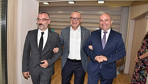 MHP ve AK Parti İl Başkanlarından Başkan Ergün’e Ziyaret