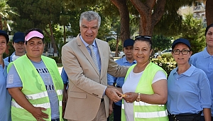 Narlıdere’nin sokaklarına ‘kadın eli’ değdi!