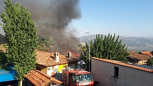 Tarihi mahalle Birgi'de korkutan yangın: 1 yaralı