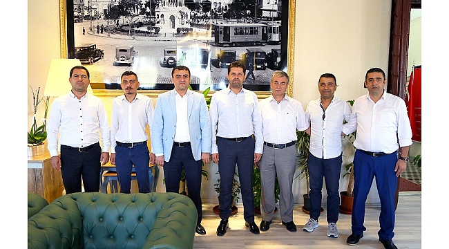 Askon İzmir’den Mehmet Burak Öztop’a Makamında Ziyaret