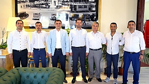 Askon İzmir’den Mehmet Burak Öztop’a Makamında Ziyaret