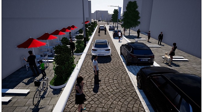 Güngören Caddesi’ne muhteşem dönüşüm