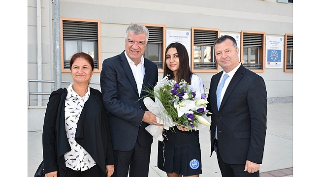 Başkan Engin okul ziyaretlerine başladı