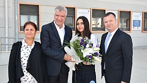 Başkan Engin okul ziyaretlerine başladı