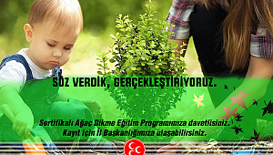 MHP İzmir’den Orman Eğitimi