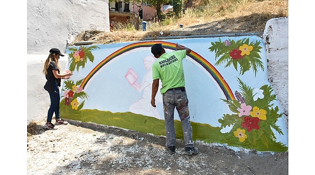 Trafolar sanat eserine dönüştü!
