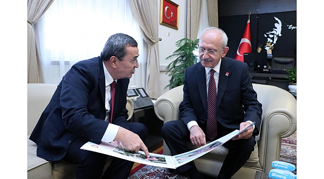 Başkan Batur’dan Kılıçdaroğlu’na sürpriz ziyaret