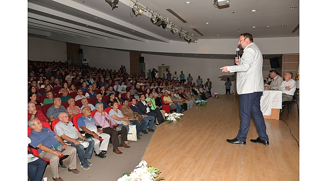 Başkan Gümrükçü Çiğlililere Gelecekteki Çiğli’yi anlattı