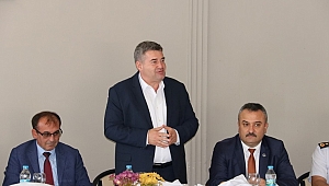 Başkan Oran muhtarlarla bir araya geldi