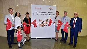 Çocuklar Cumhuriyet için sahne aldı