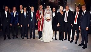 Ferruh Taşdemir ve Eftelya Kökbudak nikah masasına oturdu