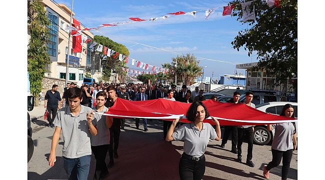 Karaburun Cumhuriyet için tek yürek