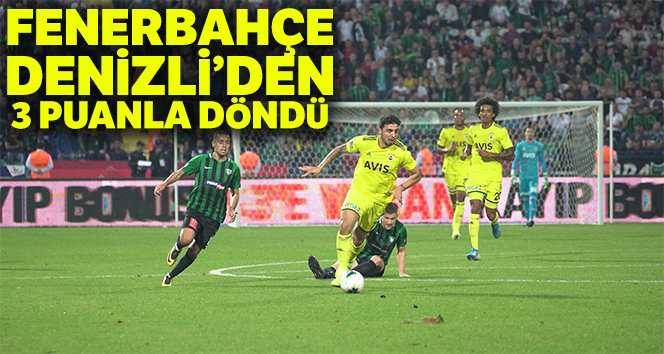 ÖZET İZLE: Denizlispor 1 - 2 Fenerbahçe Maç Özeti ve Golleri İzle| Denizli FB Kaç Kaç Bitti
