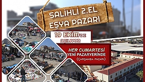 ‘Salihli 2. El Eşya Pazarı’açılıyor