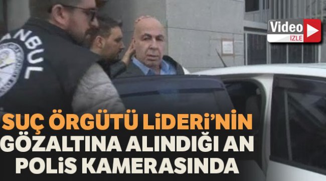 Ayvaz Korkmaz'ın gözaltına alındığı anlar polis kamerasında