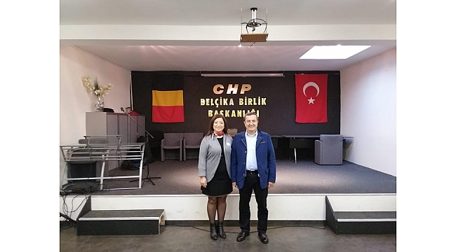 Batur CHP Belçika Birliğini ziyaret etti