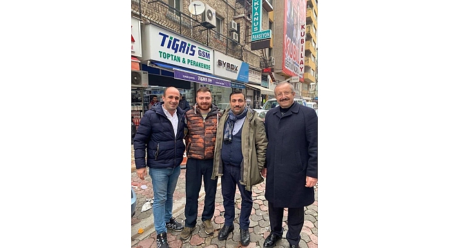 AK Parti Milletvekili Bekle’den esnaf ziyareti