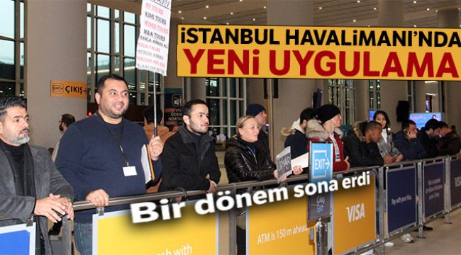 İstanbul Havalimanı’nda hanutçulukla mücadele devam ediyor