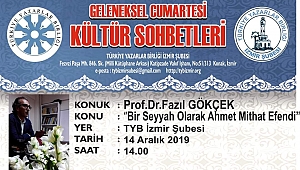 İzmir Yazarlar Birliğinde Kültür Sohbetleri Devam Ediyor