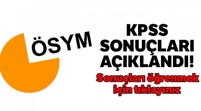 KPSS 2019/2 tercih sonuçları açıklandı! ÖSYM KPSS tercih sonuçları sorgulama