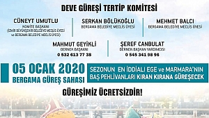Bergama Deve Güreşi Festivali’ne hazırlanıyor