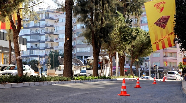 Göztepe Stadı’nın çevresi yenilendi