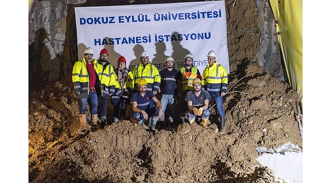 Narlıdere Metrosu’nda üçüncü istasyona ulaşıldı