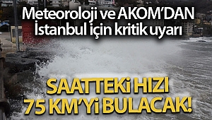'AKOM’dan fırtına uyarısı'