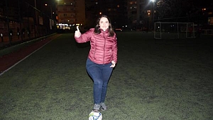 Amatör Lig ekibi Demirköprü Spor Kulübü'nün başkanı, iki çocuk annesi Selma Kazanç oldu
