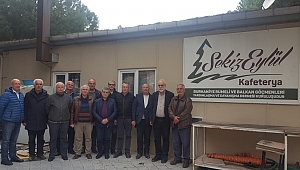 Biga Bosna Hersek Derneği’nden Burhaniye Balkan Göçmenleri Derneği’ne ziyaret