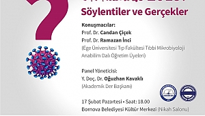 “Corona Virüsü Bornova’da konuşulacak”