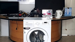 Dört ayrı eve girdiler, çay bile çaldılar