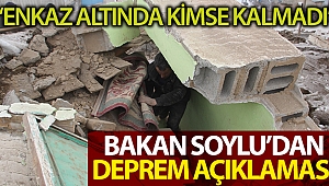 İçişleri Bakanı Soylu: ”9 vatandaşımızı kaybettik”