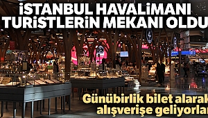 İstanbul Havalimanı Arap turistlerin alışveriş merkezi oldu