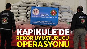 Kapıkule'de 2 ton 70 kilogram esrar ele geçirildi! Rekora imza atıldı