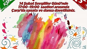 Karşıyaka 14 Şubat coşkusu: Sokakta aşk var!