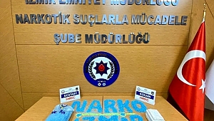 Narkotik köpeği Leo, araç içerisine gizlenmiş uyuşturucu buldu